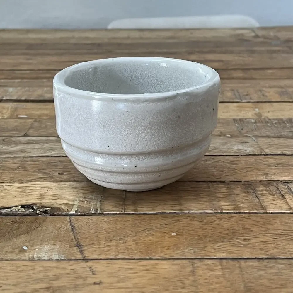 Japanese Chawan Tea Ceremony Bowl Handcrafted Earthenware Ceramic Art Pottery